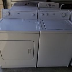 Perfect Condition!!! Exceptionally Nice, WHIRLPOOL Matching Set With A Gas  Dryer!!! They Both Work Perfectly!!! Must See To Appreciate!!!