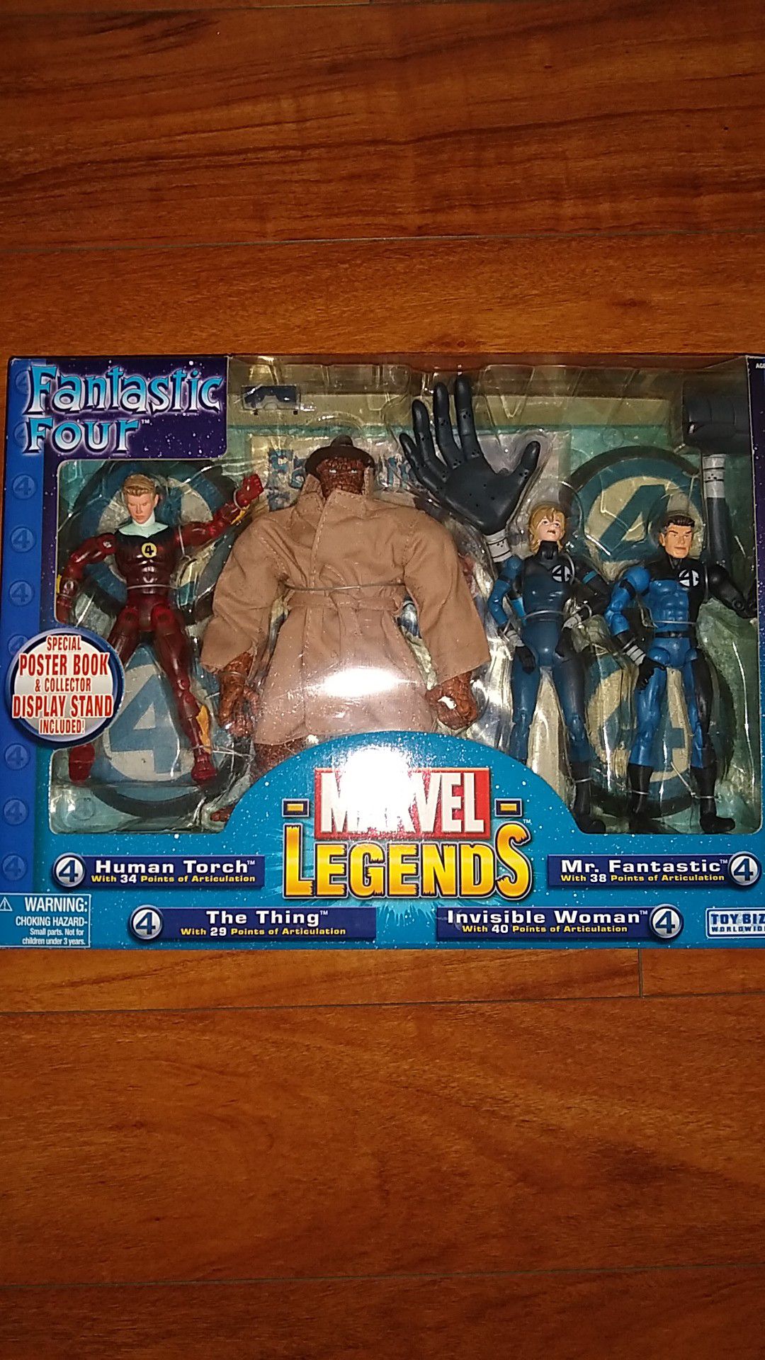 Marvel Legends Fantastic 4 box set sealed!
