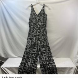 Black/White Jumpsuit. XSP