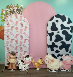 Farm animal cutouts