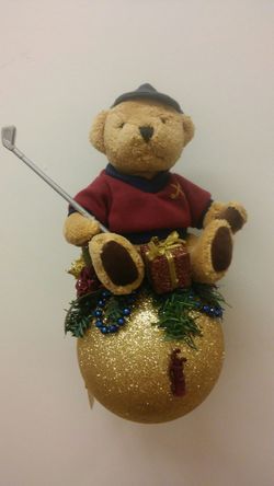 Golfer Christmas Ornament