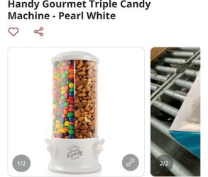 Handy Gourmet Triple Candy Machine Pearl White