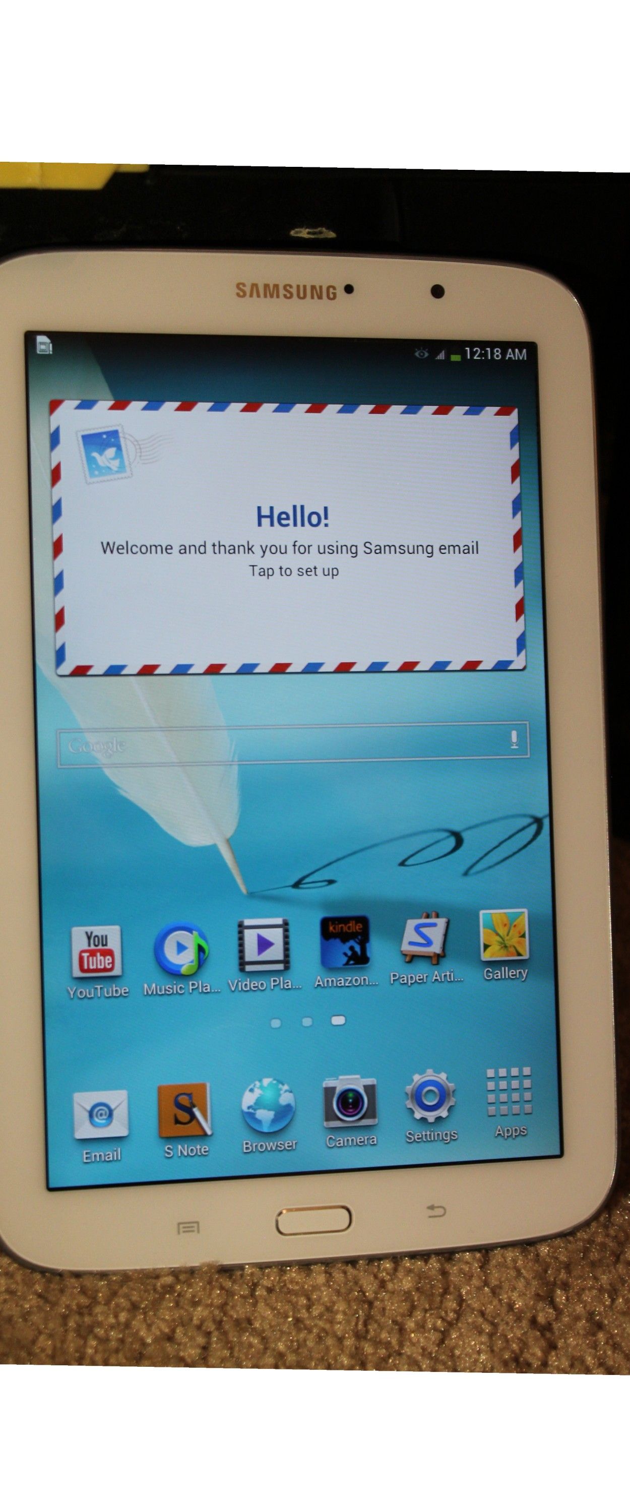 SAMSUNG TABLET DELIVERY AVAILABLE PUEDO LLEVAR A DOMICILIO