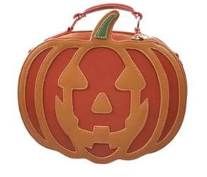 BACKSTITCH BRUJA fal-loween pumpkin shaped Handbag new