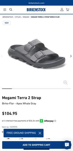 Birkenstock Mogami Terra Slide Sandals