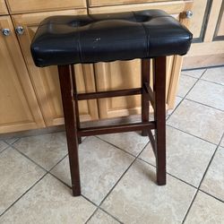 Winsome Mona 24” Stool – Antique Walnut – Gently Used