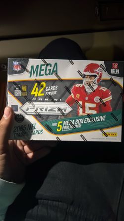 Mega 2025 nfl trading cards
