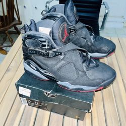 Jordan 8 Retro Black Cement’s For Sale Size 8 Men!!🔥💯