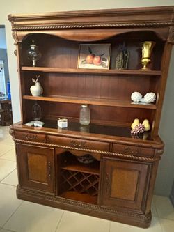 Beautiful hutch and sideboard set
