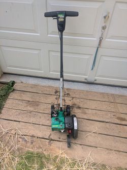 Gas powered edger