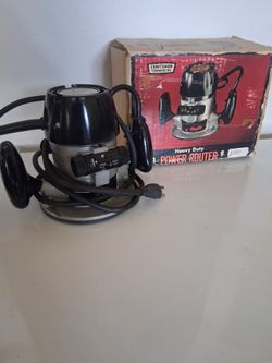 Craftsman Router (contact info removed)0 1hp Made In Usa