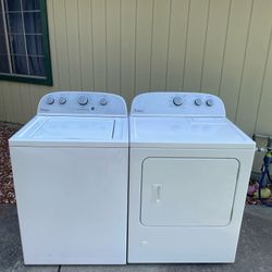 Whirlpool washer and gas dryer 