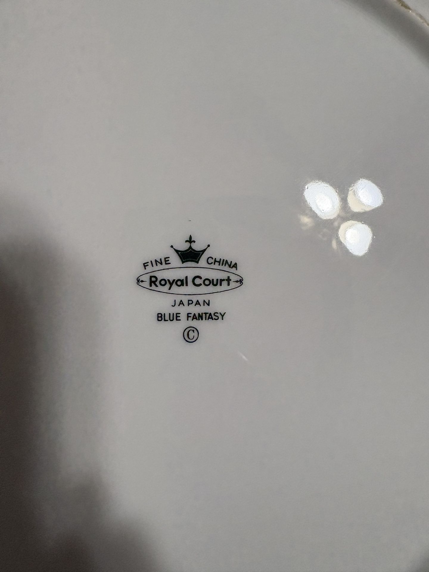 Fine Dinner China - Royal Court Blue Fantasy