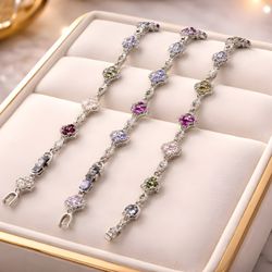 Zirconia Gold Plated INSPI Bracelet/Zirconia Oro Laminado High Quality/Alta Calidad 