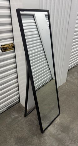 L © View in 3D SELF STANDING FULL LENGTH FLOOR MIRROR IN...