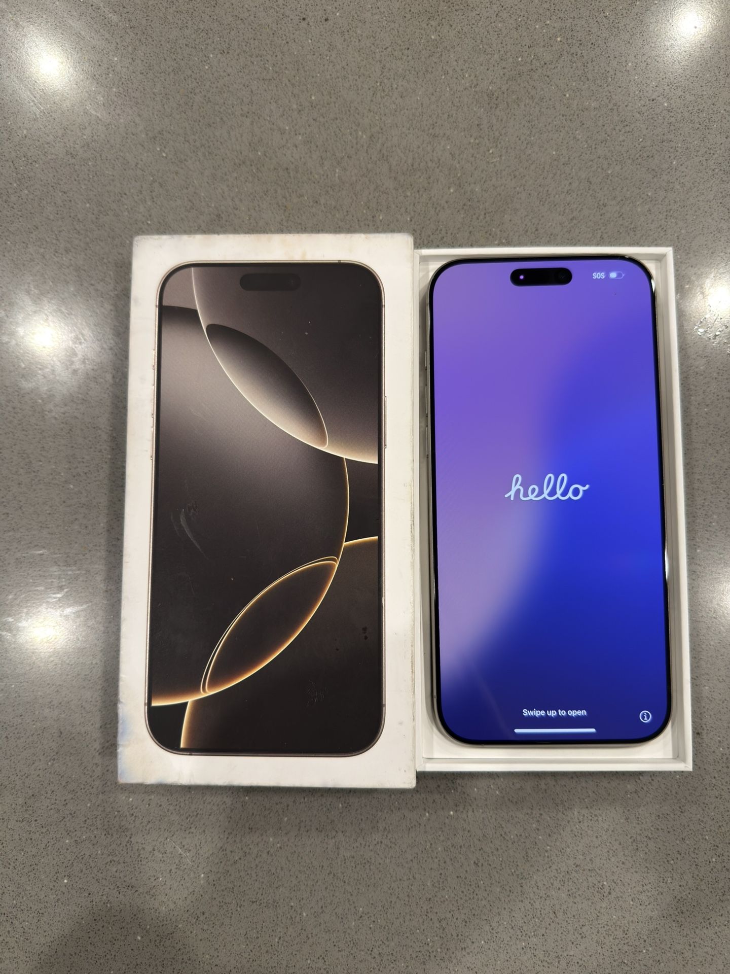 iPhone 16 Pro Max - Natural Titanium- 256 GB Fully Unlocked