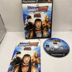 WWE Smackdown Vs. Raw 2008 PS2 (Sony PlayStation 2, 2007) CIB + Tested