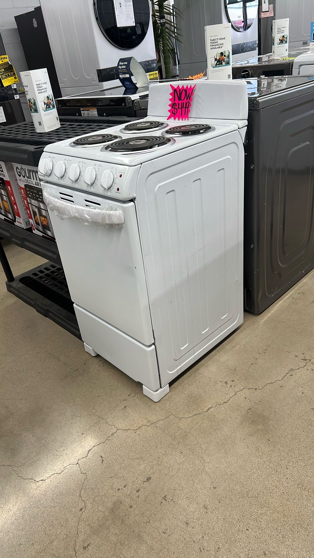 Electric Small Range With Oven