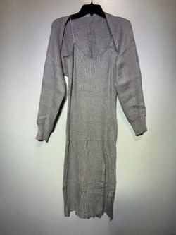 Two Piece Slit Dress