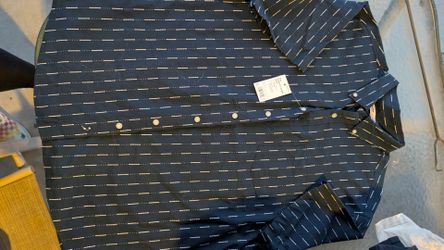 Set of 3 men's XL short sleeve button up
