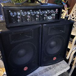 4 Channel Mixer amplifier