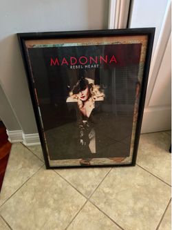 Rare madonna poster art