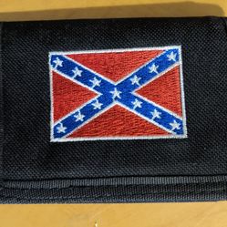 Wallet, USED, tri-fold, has compartment that zips.  polyester, NOT LEATHER, Exxon 2428 E Lamar Alex Pkwy, Maryville