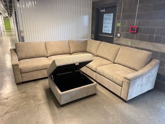 Brand New Costco Broyhill Modular Sectional Sofa Couch With Storage Ottoman- Delivery Available