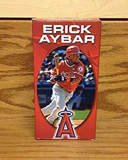 Erick Aybar CALIFORNIA ANGELS Bobble Bobblehead STADIUM PROMO SGA