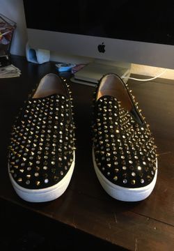 Loboutin studded shoes size 11.5