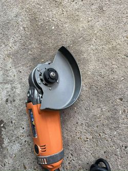RIDGID 7 IN. Twist Handle Angle Grinder