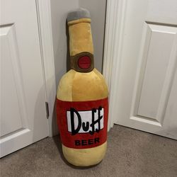 Duff Beer Plushie - Official Simpsons Merchandise
