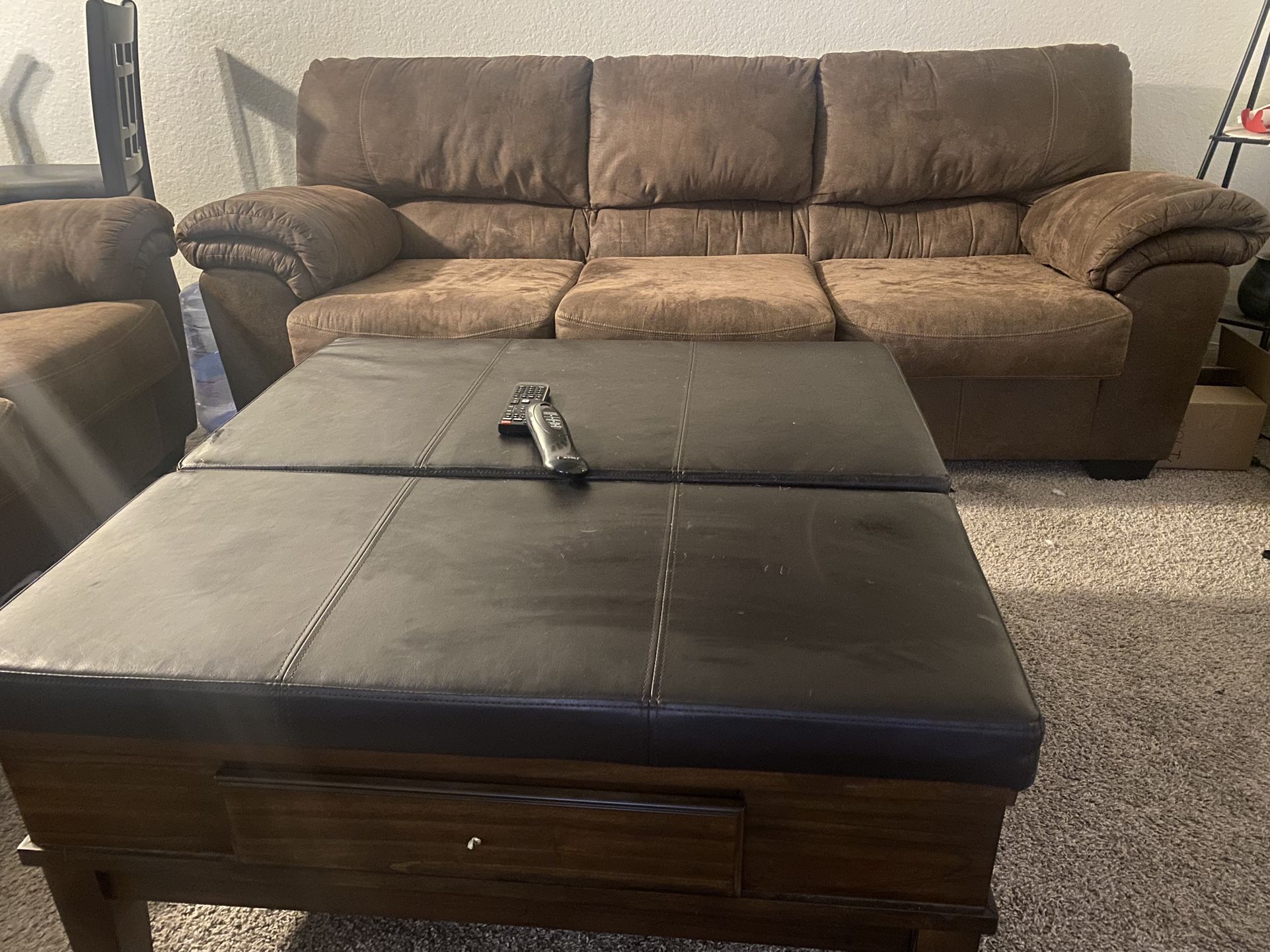 Couches and ottoman Deals