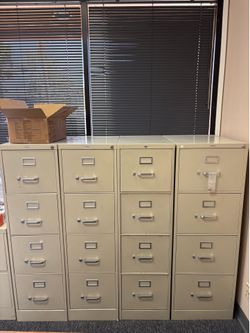 Locking file cabinets