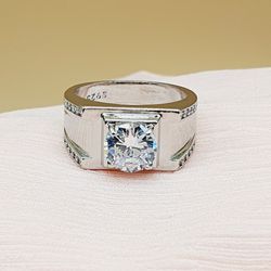 Refine Dainty Fever Glitter Zircon Chunky Wedding Fashion Ring for Man,  PD925 for Sale in Rutherford, NJ - OfferUp