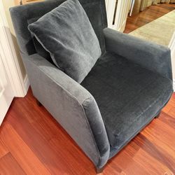 Living Spaces $770 Chair And Ottoman Set