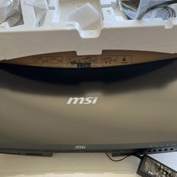 34” MSI Curved Gaming Monitor