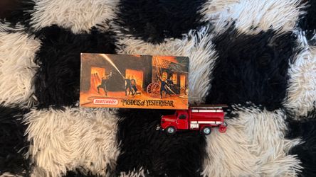 Models of yesteryear fire truck