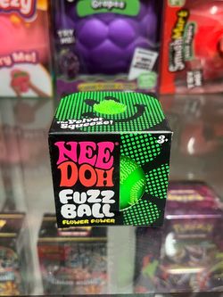 NeeDoh Fuzz Ball Velvet Squeeze(Green)