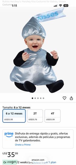 Costume for a baby Kisses