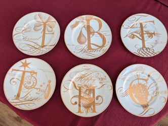 William Sonoma Millennium Collection Plates