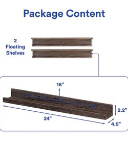 NEW FLOATING SHELVES / LEDGES