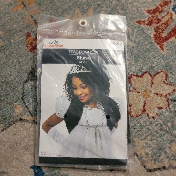 Halloween Princess Angel Shawl