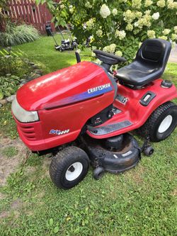 Craftsman riding lawnmower