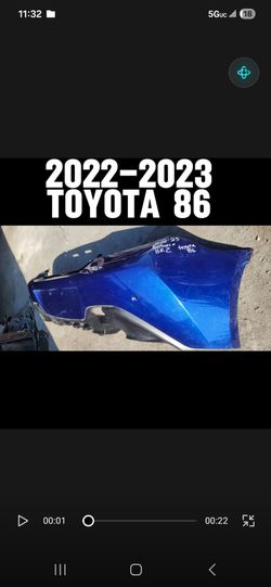 2022/2023 Toyota 86 Front Bumper Cover