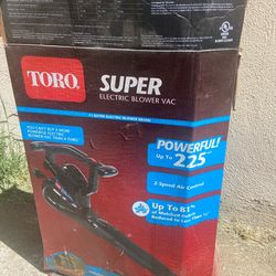 Toro Súper Electric Blower / Bac
