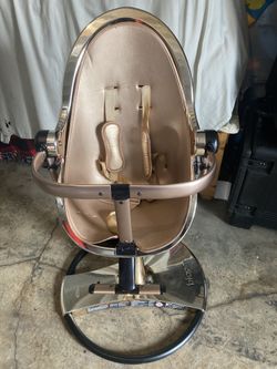 Bloom Fresco Rose Gold Base High Chair