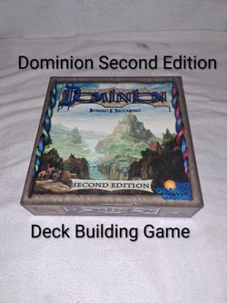 Dominion Second Edition Deck Building Game In Excellent New Condition (Is Complete Nothing Missing)