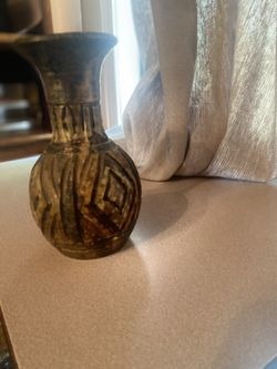 Wood Vase