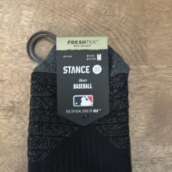 Stance MLB Pro Socks Black Medium